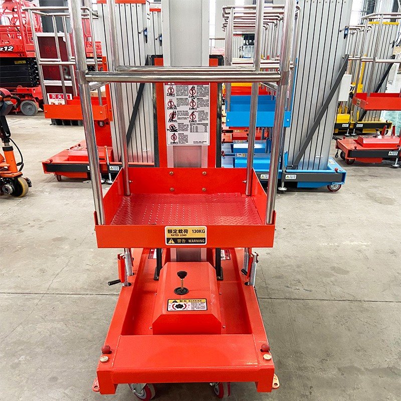 Aluminum Alloy Vertical Mast Lift high quality