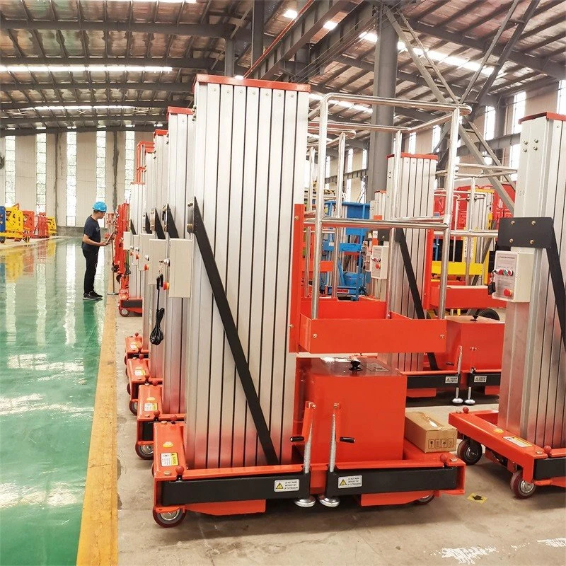 Aluminum Alloy Vertical Mast Lift manufacturers