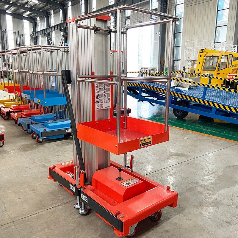 Aluminum Alloy Vertical Mast Lift price