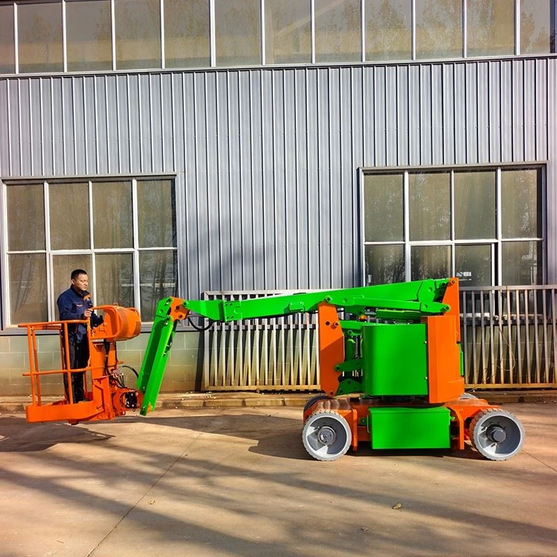 Battery Powered Articulated Boom Lift factory