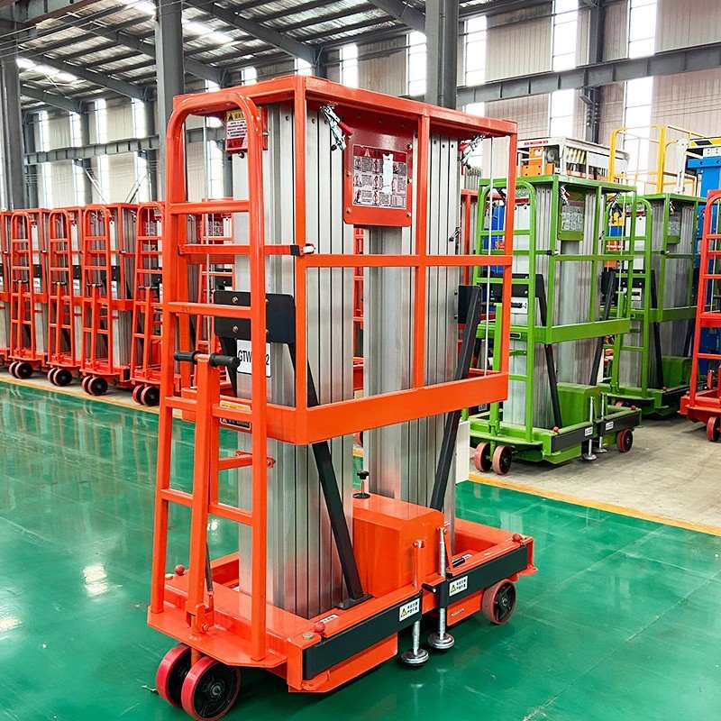Vertical Double Mast Aluminum Alloy Lift factory